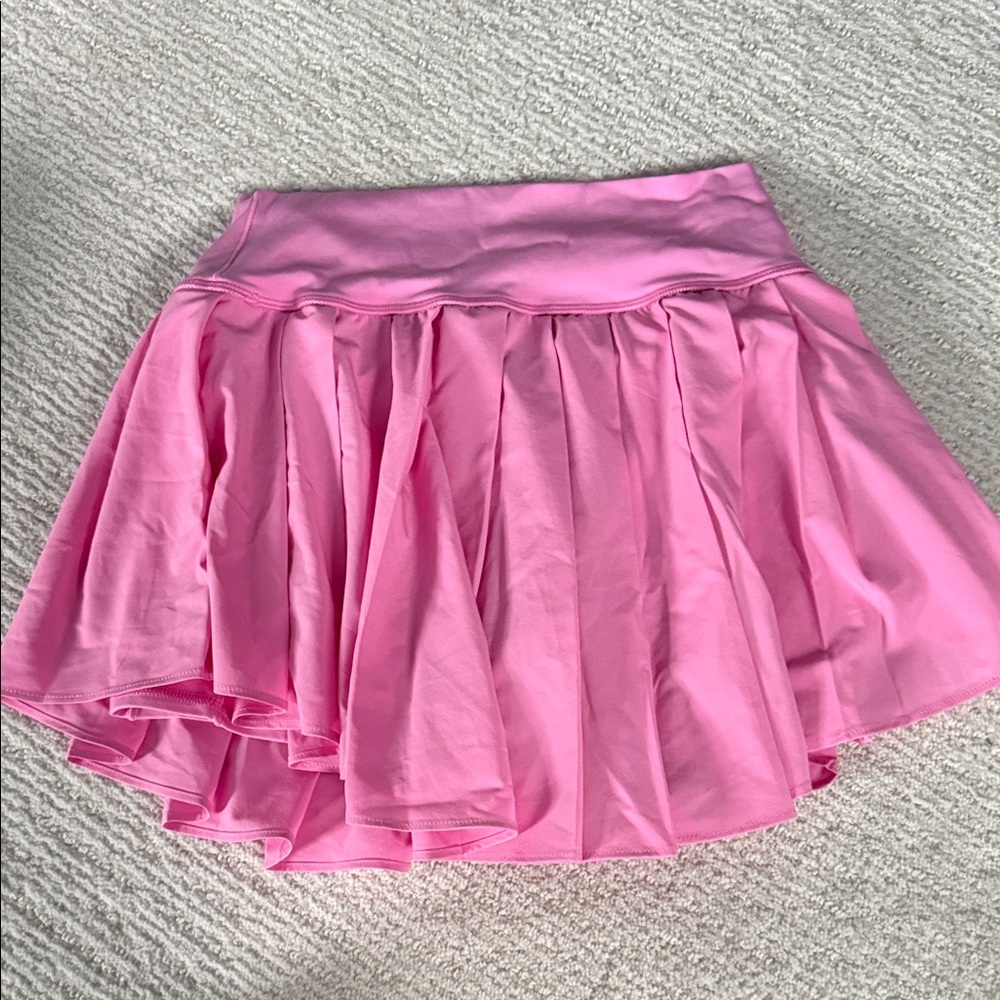 Aerie Pink Circle Skater Skirt